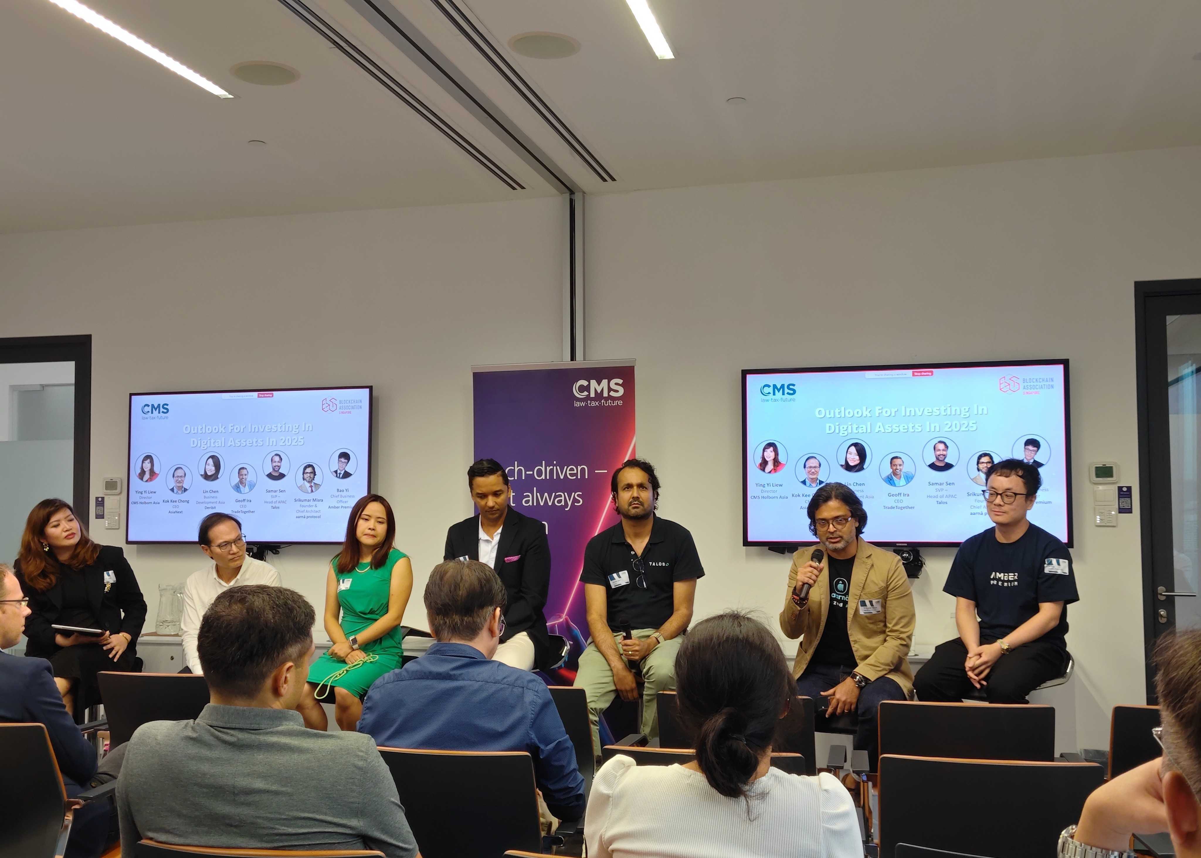 Digital Asset Investing Outlook 2025 - My panel at Blockchain Association of Singapore